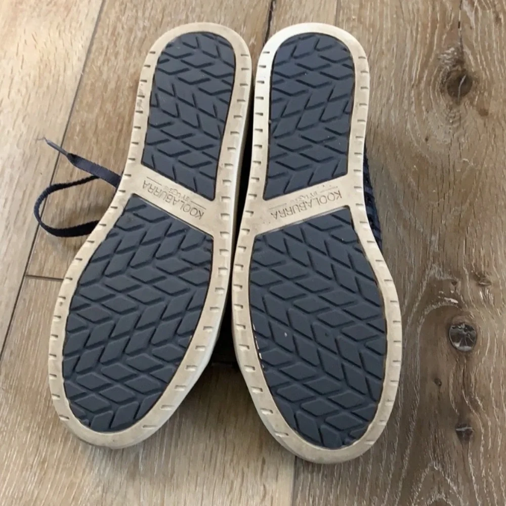 Koolaburra By Ugg Kellen Low Lace Sneaker Blue